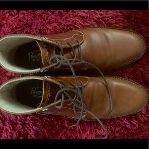 Mens leather dress boots
